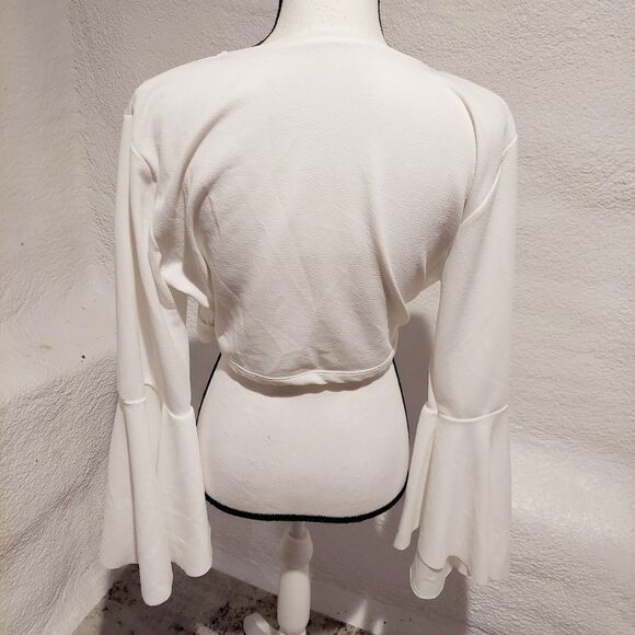 shein crop top white womens plus size 1XL - Picture 6 of 6